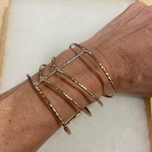 Jewelry - Gold Tone Cuff Bracelet